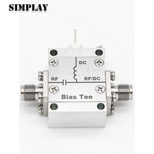 100kHz-1.0GHz 2A High Current Bias Tee 50ohms 50V RF DC Block
