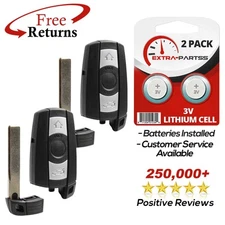 2 For 2005 2006 2007 2008 2009 2010 2011 BMW 1 2 3 5 6 7 Series Remote Key Fob