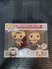 Funko Pop WWE Enzo Amore & Big Cass 2-Pack EXCLUSIVE Walgreens Wrestling TagTeam