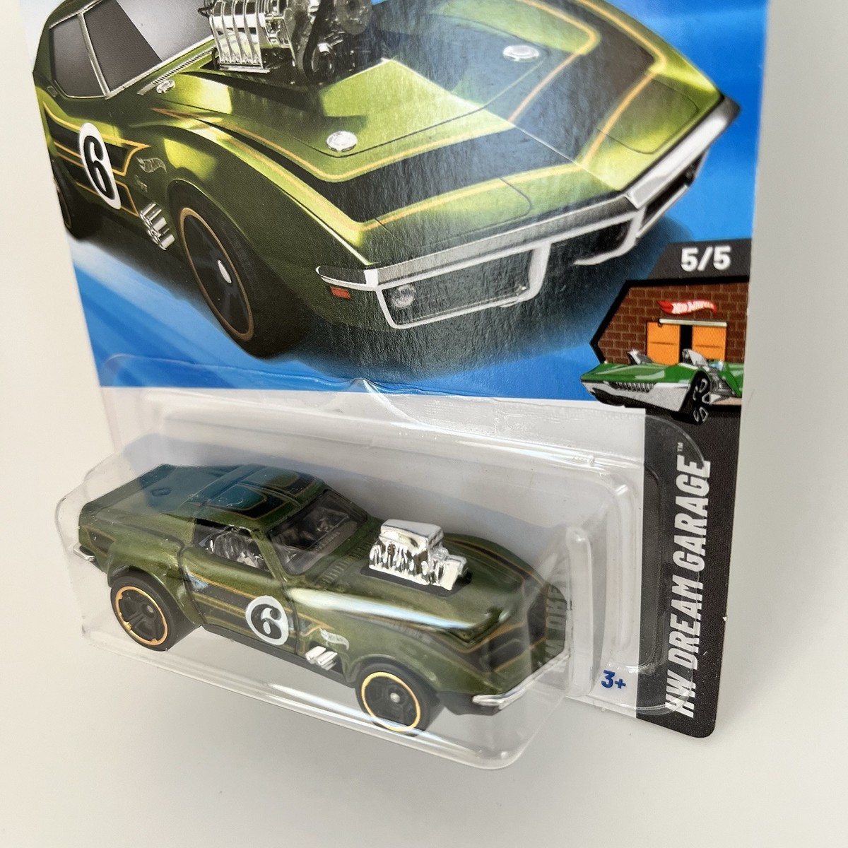 Hot Wheels 2025 '68 CORVETTE' - GAS MONKEY GARAGE, #134/250, Case