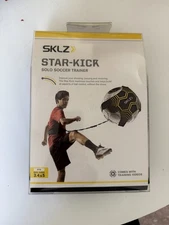 SKLZ STAR  KICK SOLO SOCCER TRAINER ADJUSTABLE SIZE BALL SIZE 3,4,5 BRAND NEW