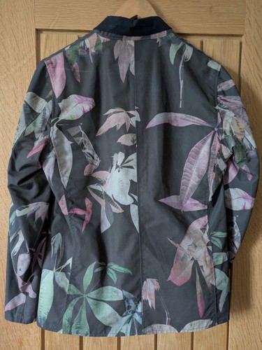 Chaqueta/Blazer Paul Smith Reversible Estampado Hojas, M/38 - Imagen 2 de 5