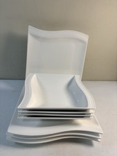 MALACASA Series Flora Porcelain Dinner Plates...