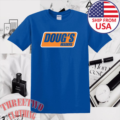 Doug's Headers Men's Royal Blue Size S to 5XL