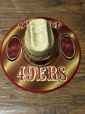 San Francisco 49ers Straw Hat Unisex One Size Fit All