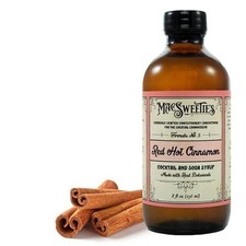 MacSweeties Cocktail Syrups  Bitters - Red Hot Cinnamon Cocktail  Soda...