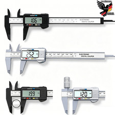 Digitaler Messschieber 0 - 150mm Schieblehre Messlehre mit LCD Display Batterie