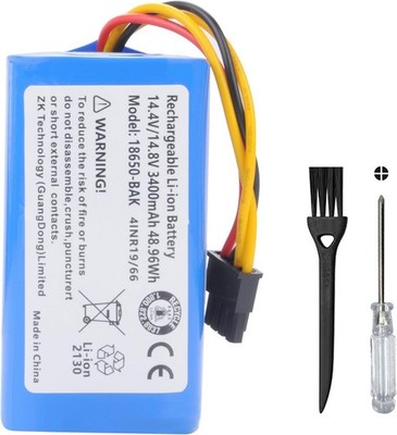 3400mAh Vacuum Cleaner Battery for 360 C50 for TCL S1 S15 S18 for AIRROBO P10