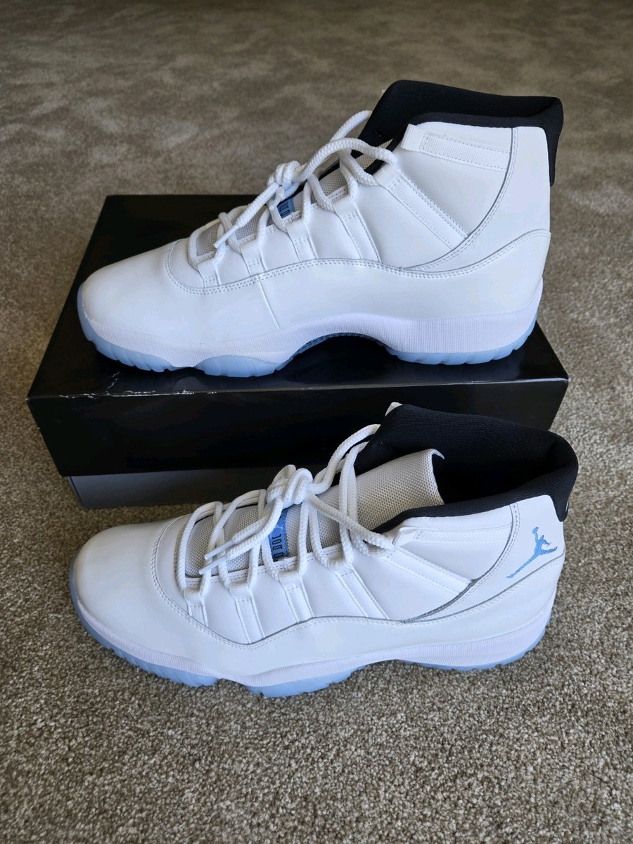 Nike Air Jordan 11 Retro Legend Blue White Black CT8012-104 Men's SIZE