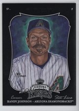 2003 Donruss Diamond Kings Career Stat Line 60/224 Randy Johnson #10 HOF