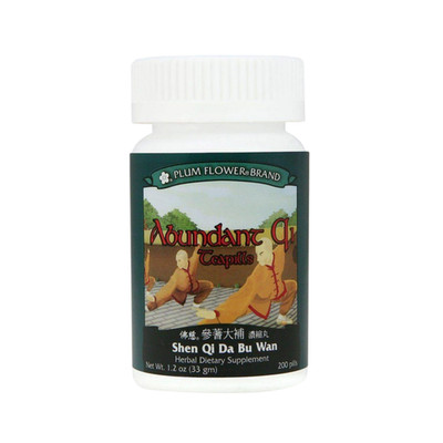Abundant Qi Teapills   Shen Qi Da Bu Wan - Plum Flower - 200 Teapills