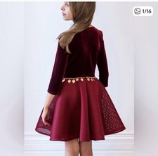 David Charles Black Label Burgundy Dress size 8