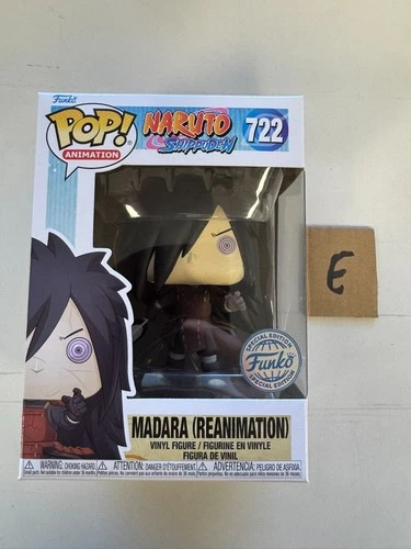 Funko Pop! - MADARA (REANIMATION) - Naruto Shippuden - Special Edition - 722 (E)