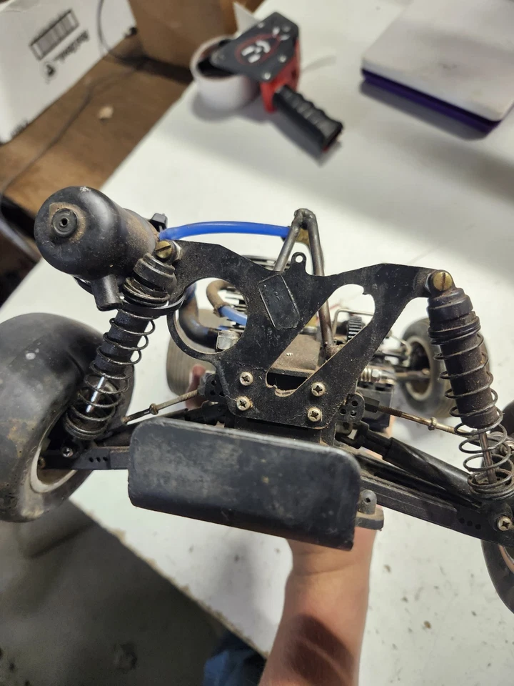 Vintage Traxxas Rustler RC R/C Nitro Vintage TRX roller - Image 3 of 4