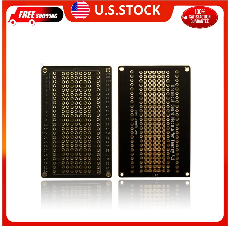 Treedix Breakout Board Module for Teensy 4.1 3.5 3.6 Compatible with ...