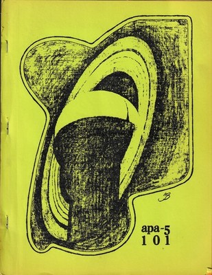 1980 fanzine early BRAD BIRD work APA-5 101 - Day The Earth Stood Still remake?