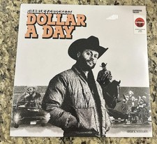 Charley Crockett Dollar Day - Cantaloupe Orange Color VINYL RECORD  Poster NEW