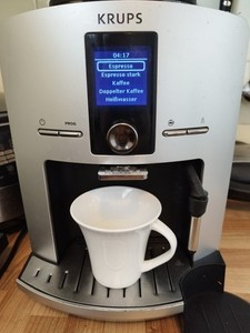 KRUPS  Kaffeevollautomat  EA 829810 mit neu O-Ringe und Dichtungen