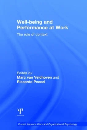 Well-being and Performance at Work