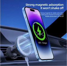 30W Magnetic Fast Wireless Car Phone Charger Car Air Vent Holder for iPhone