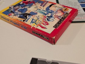 Final Fight CD (Sega CD) CIB Complete Very Good Condition Reg Card Intact