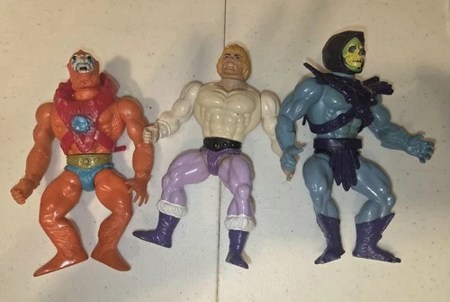 Vintage Mattel Masters of The Universe Action Figure Lot Mattel 1980s
