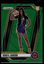 2024 Panini Prizm WNBA #144 Rickea Jackson Green Prizms