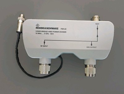 Rohde & Schwarz FSH-Z2 VSWR Bridge & Power Divider   10 MHz to 3 GHz.