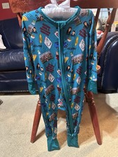  Home Alone Bamboo NWT 6 Months Christmas Zip...
