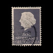 Netherlands New Guinea, Scott 35, Queen Juliana, 1954, used, 113925