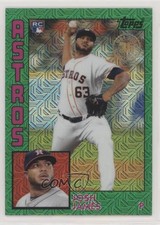 2019 Silver Pack Series 2 1984 Topps Baseball Green /99 Josh James Rookie RC fo7