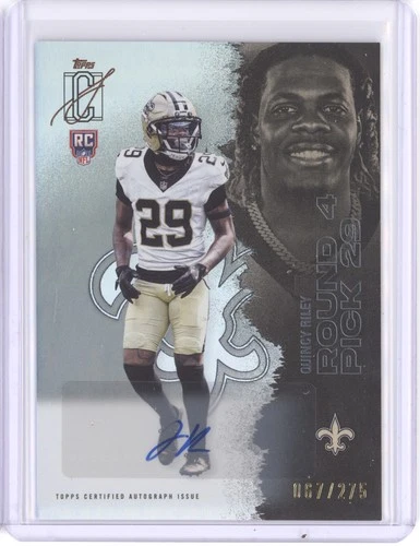 2025 Topps Signature Quincy Riley Rookie Class Autographs (RAW)