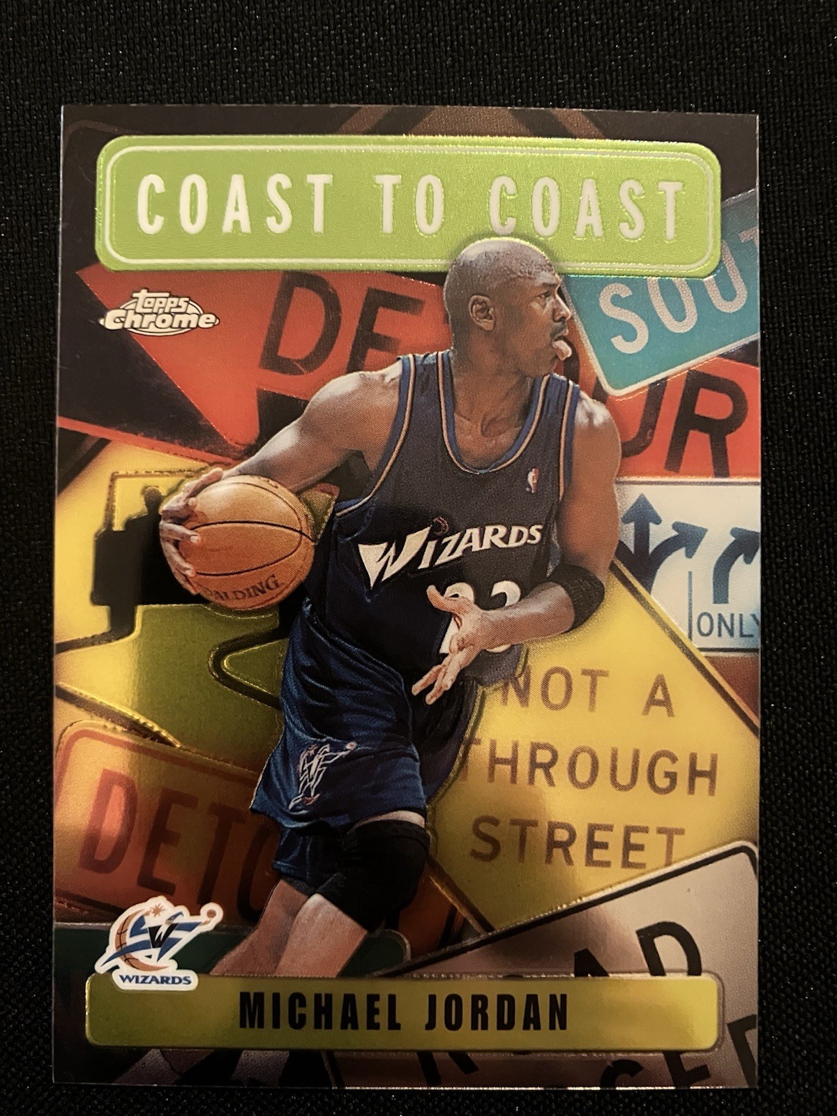 2002-03 Topps Chrome - Coast to Coast Michael Jordan #CC8