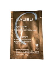 Malibu C HARD WATER Hair Discoloration Eliminator Packet 0.17 oz / 5 g