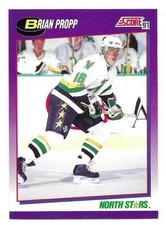 BRIAN PROPP 1991-92 SCORE CARD NEAR MINT CONDITION