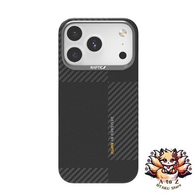 NEU [RAPTIC] iPhone 17 Pro Max Hülle MagSafe Kompatibel Carbon-Look