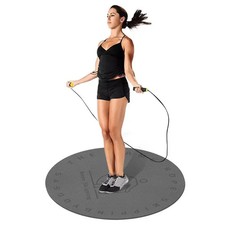 Jump Rope Mat 60CM Round Jump Pad Non Slip Workout Mat Gym Pads Shock Absorbing