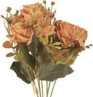 Clayre & Eef 6PL0401O Dekoration Zweig Mit Blumen 12X10X29 Cm