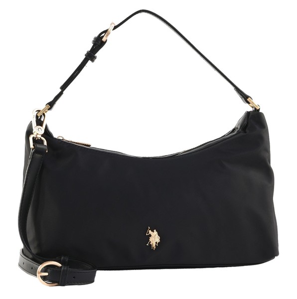 U.S. Polo Assn. Houston Hobo Bag Schultertasche Tasche Black Schwarz Neu-image