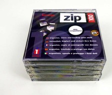 Nuovo Iomega ZIP 100 floppy disk disc 100MB confezione originale sigillata confezione originale