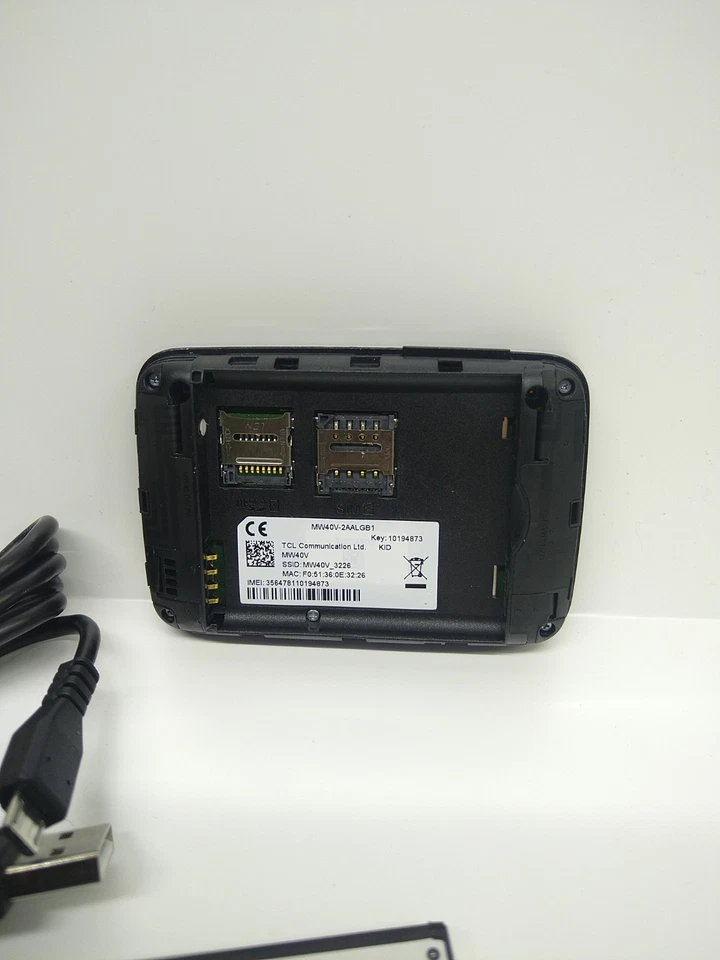 ALCATEL LINKZONE MW40V 4G Mobile Wi-Fi Hotspot 150Mbps - Image 2 of 2