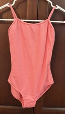 Bloch Dance Girls Melon Cami Leotard Size 12