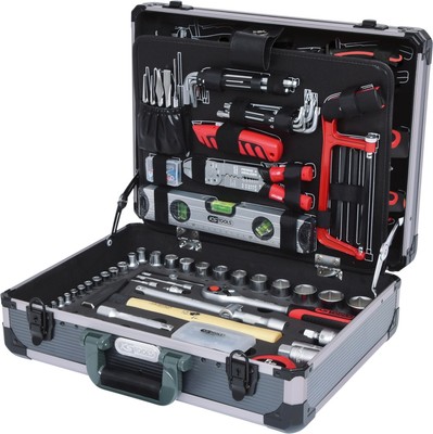 KS Tools 1/4'' + 1/2'' Tool Set, 127-Piece - 911.0727
