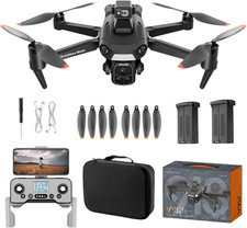 GPS Drone with 4K HD Camera for Adults, RC Drones with 360° Obstacle Avoidance,
