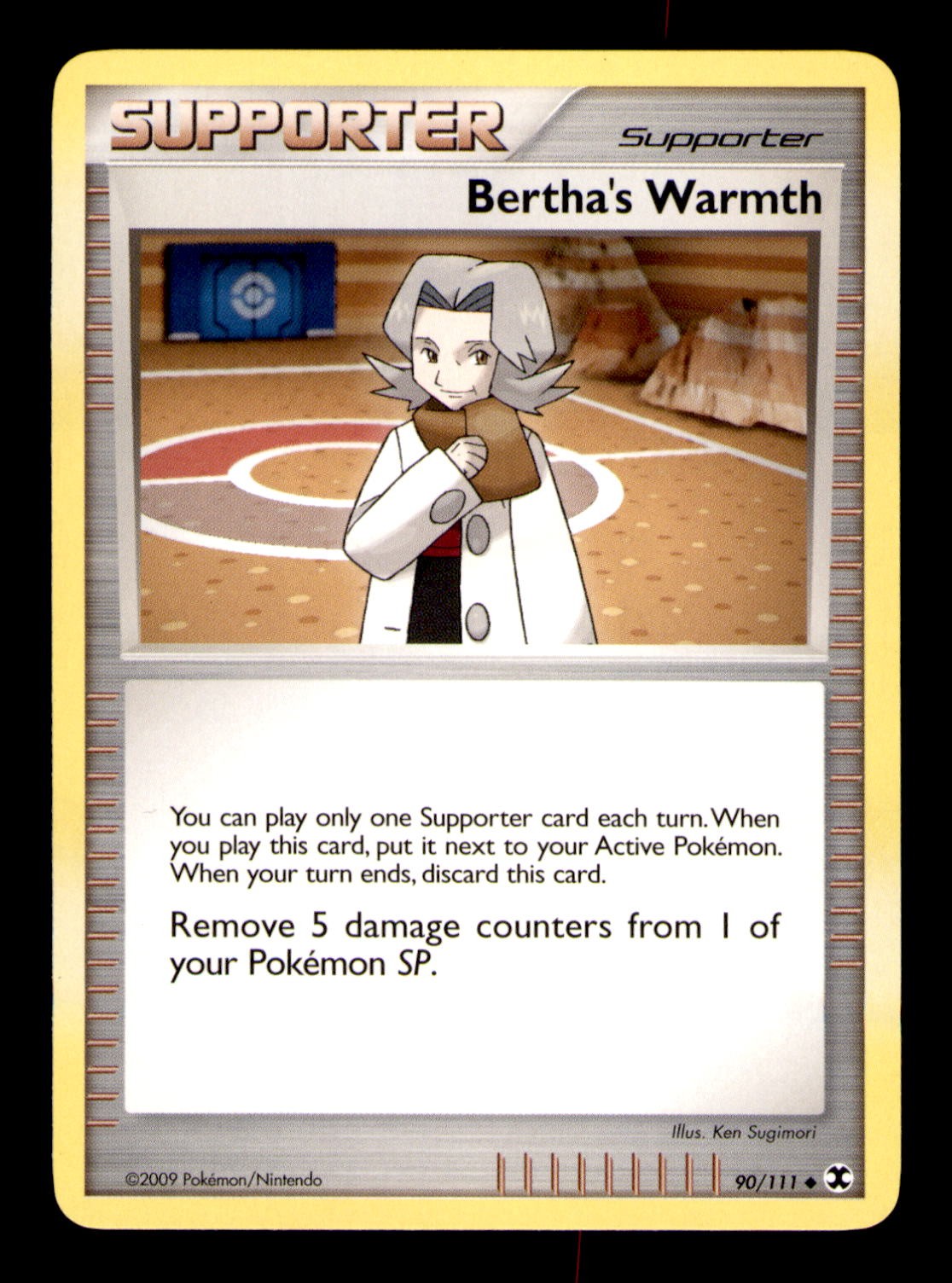 Bertha's Warmth 90/111 Uncommon Rising Rivals Pokemon Near Mint