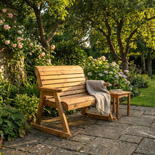 Charles Taylor Two Seater Bench Rocker