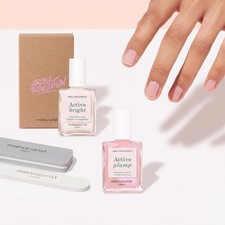 Manucurist Active Bright  Active Plump Nail Care Set   Strengthen  Hydrate