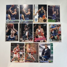 11 Card Christian Laettner Lot, Rookies & Base, Hoops, Sky Box, Fleer