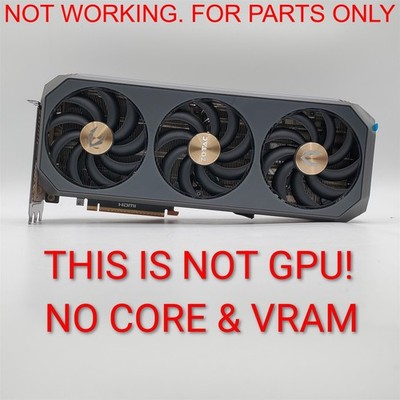 ZOTAC RTX 5090 AMP Extreme Infinity GPU - NO CORE & VRAM/FOR PARTS -NOT WORKING-