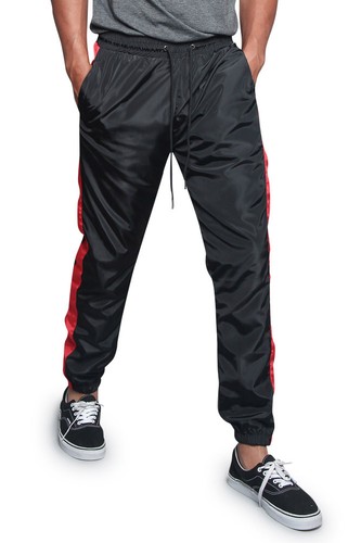 Men's Striped Drawstring Sports Workout Windbreaker Track Pants S~5XL TR573-E7F - 第 7/31 張圖片